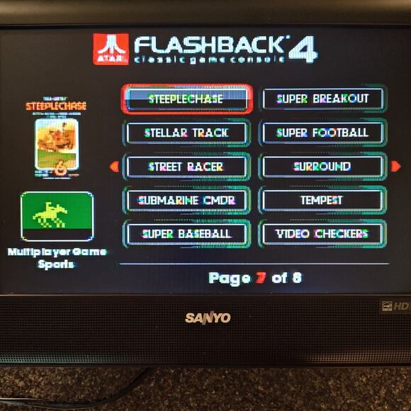 ATARI Flashback 4 Game Console One Wireless Controller No Power Cord. Tested. - Picture 14 of 15